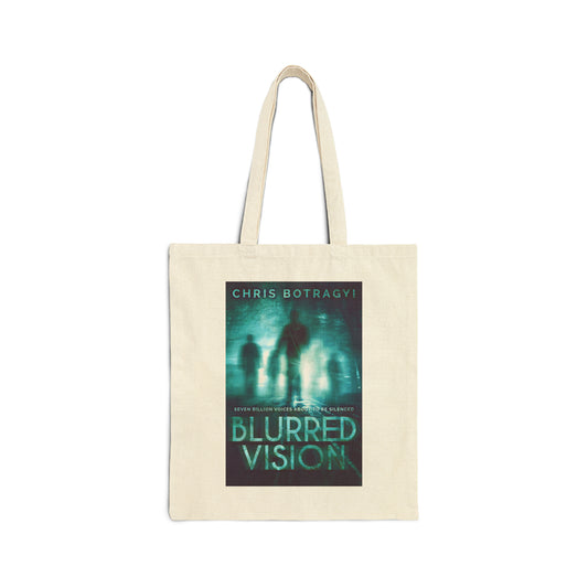 Blurred Vision - Cotton Canvas Tote Bag