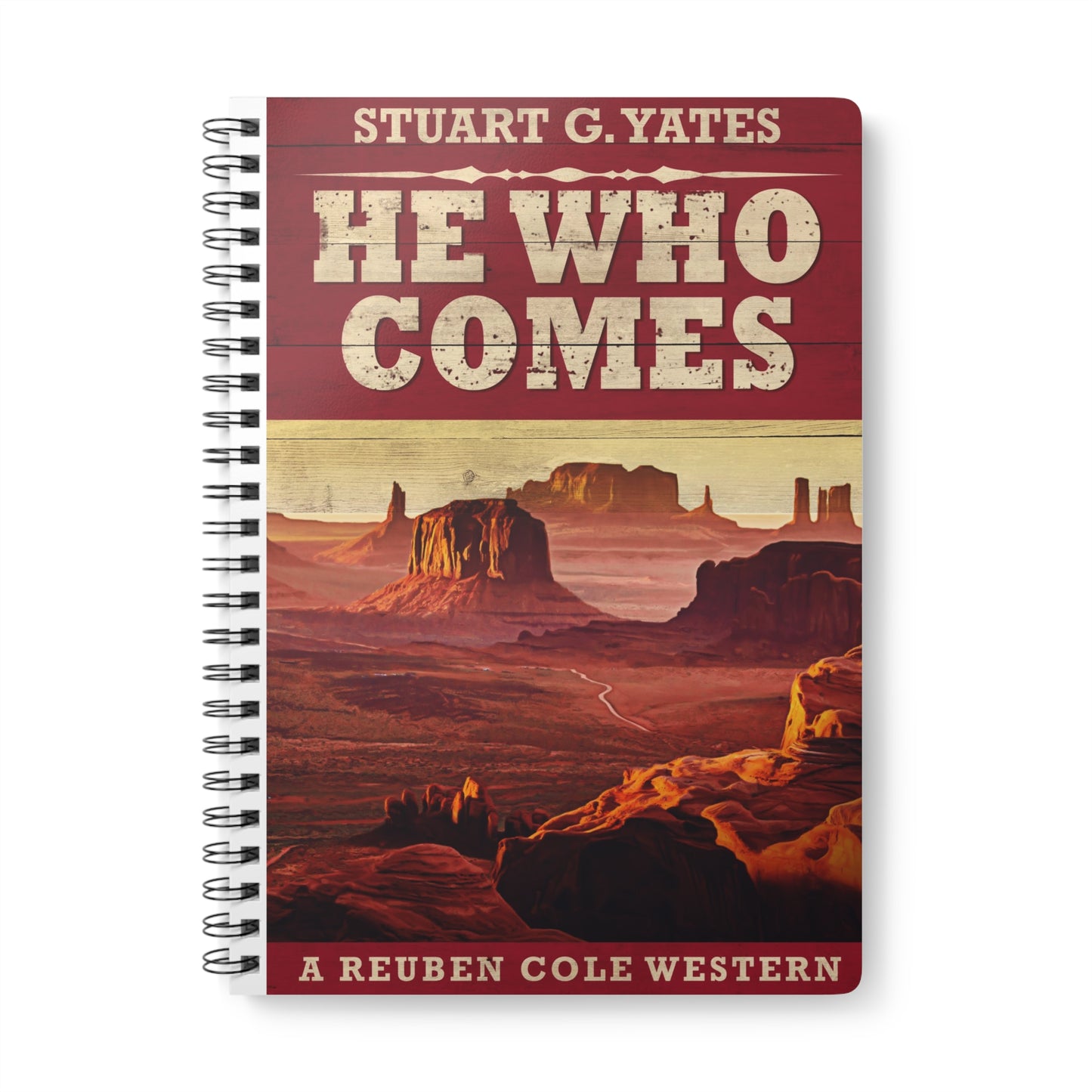 He Who Comes - A5 Wirebound Notebook