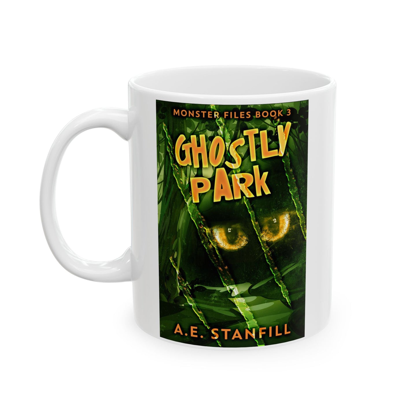 Ghostly Park - White Coffee Mug