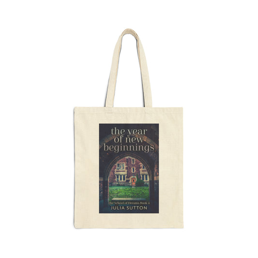The Year Of New Beginnings - Cotton Canvas Tote Bag