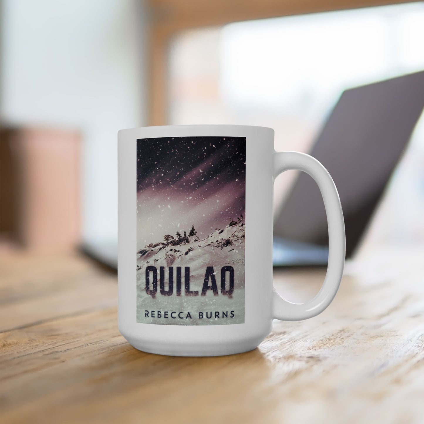 Quilaq - White Coffee Mug