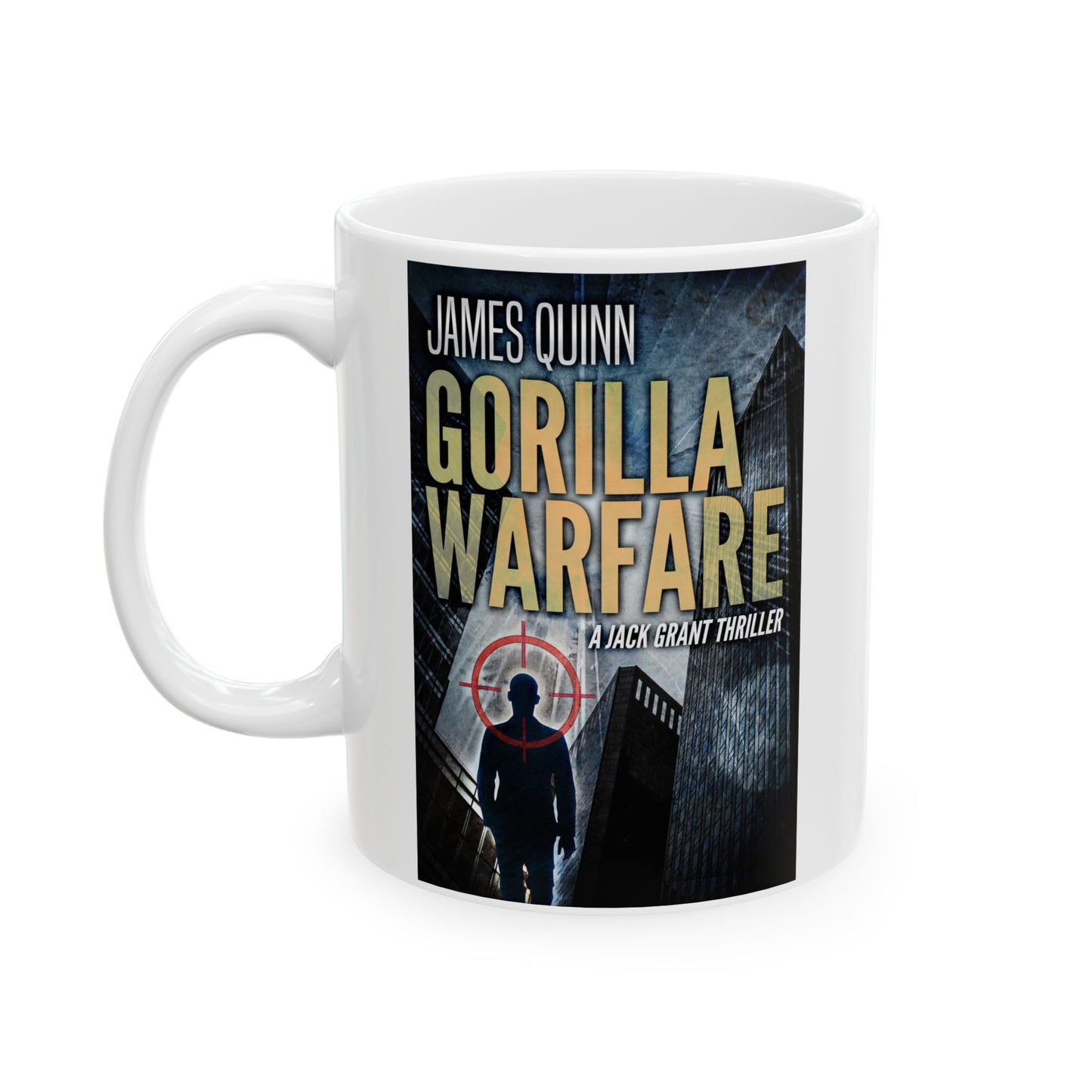Gorilla Warfare - White Coffee Mug