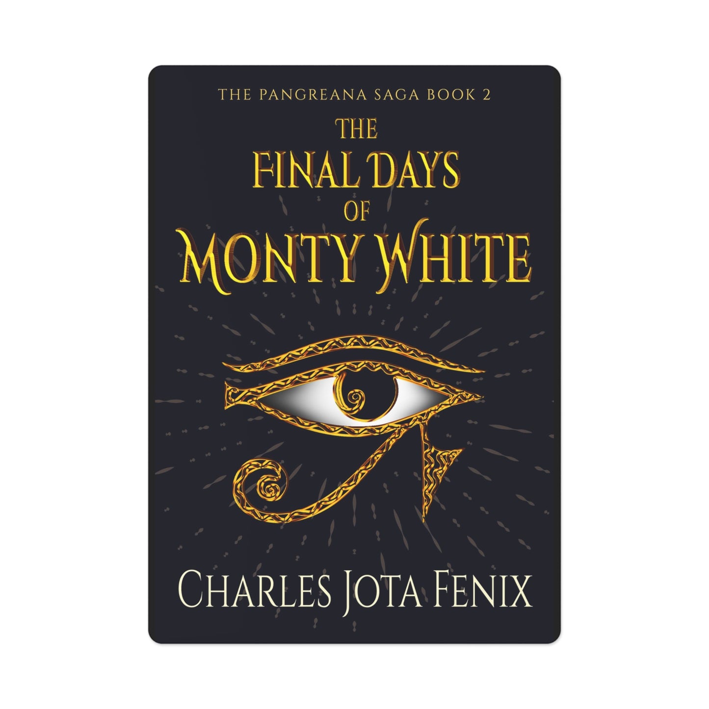 The Final Days of Monty White - Playing Cards
