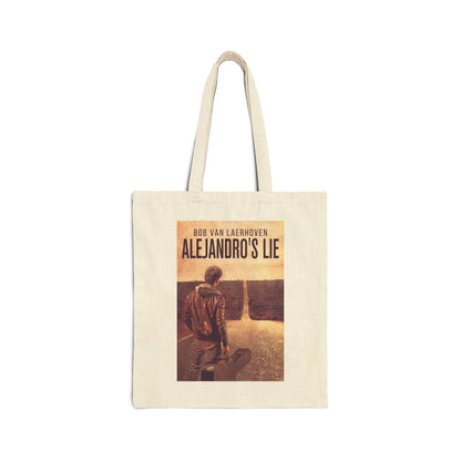 Alejandro�E€�Es Lie - Cotton Canvas Tote Bag
