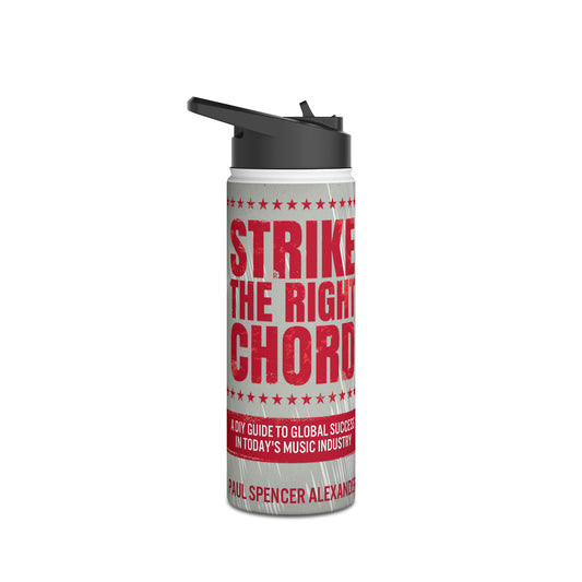 Strike The Right Chord - Stainless Steel Water Bottle
