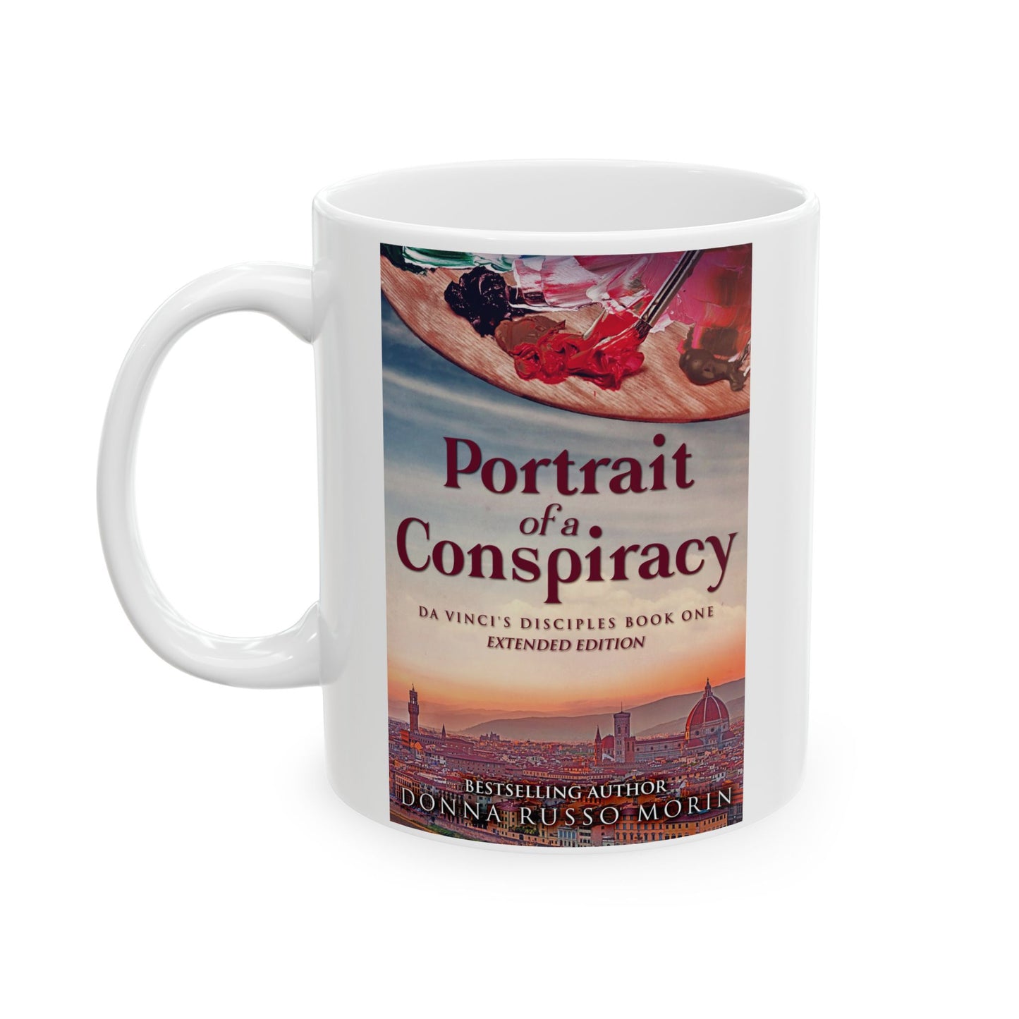 Portrait Of A Conspiracy - White Coffee Mug