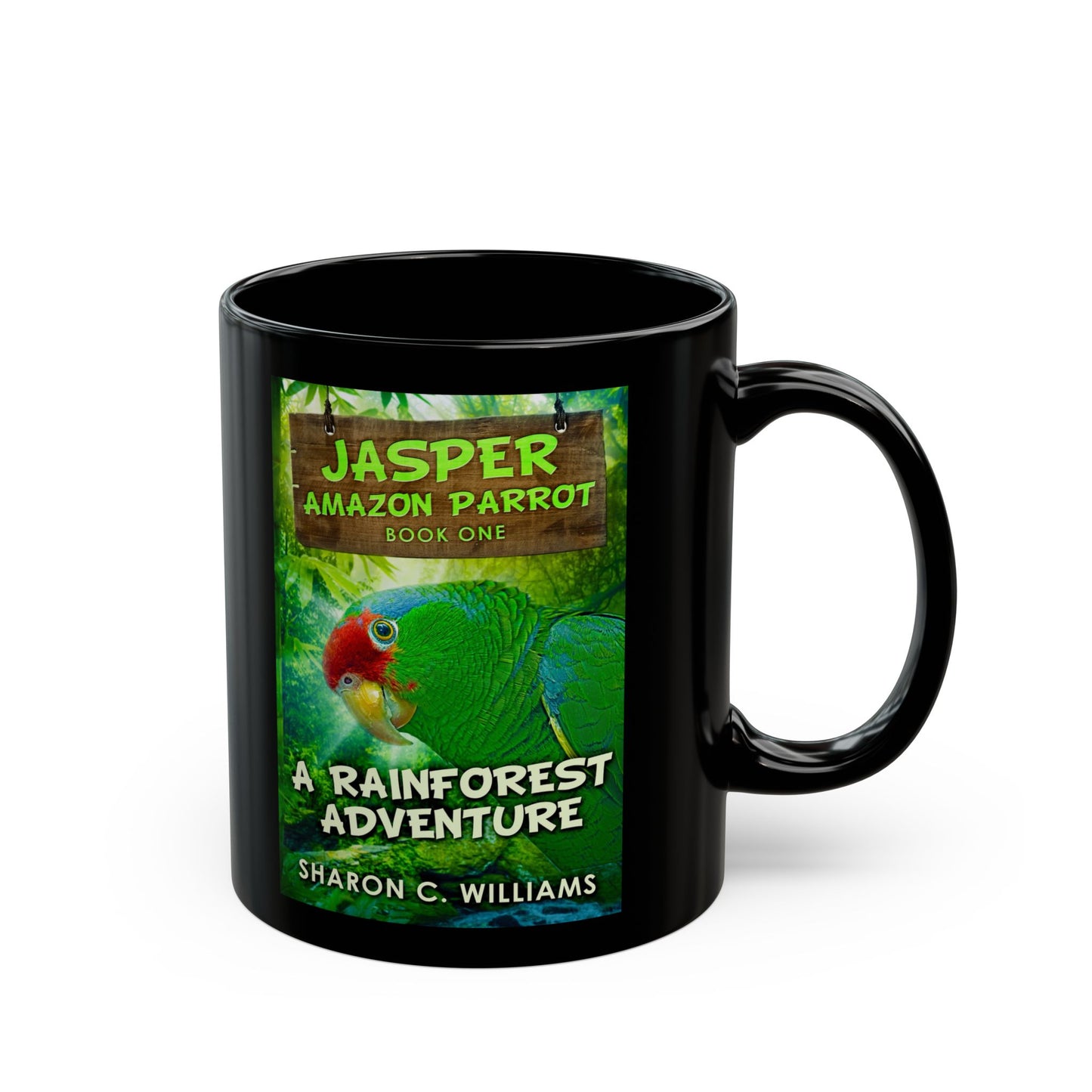 A Rainforest Adventure - Black Coffee Mug