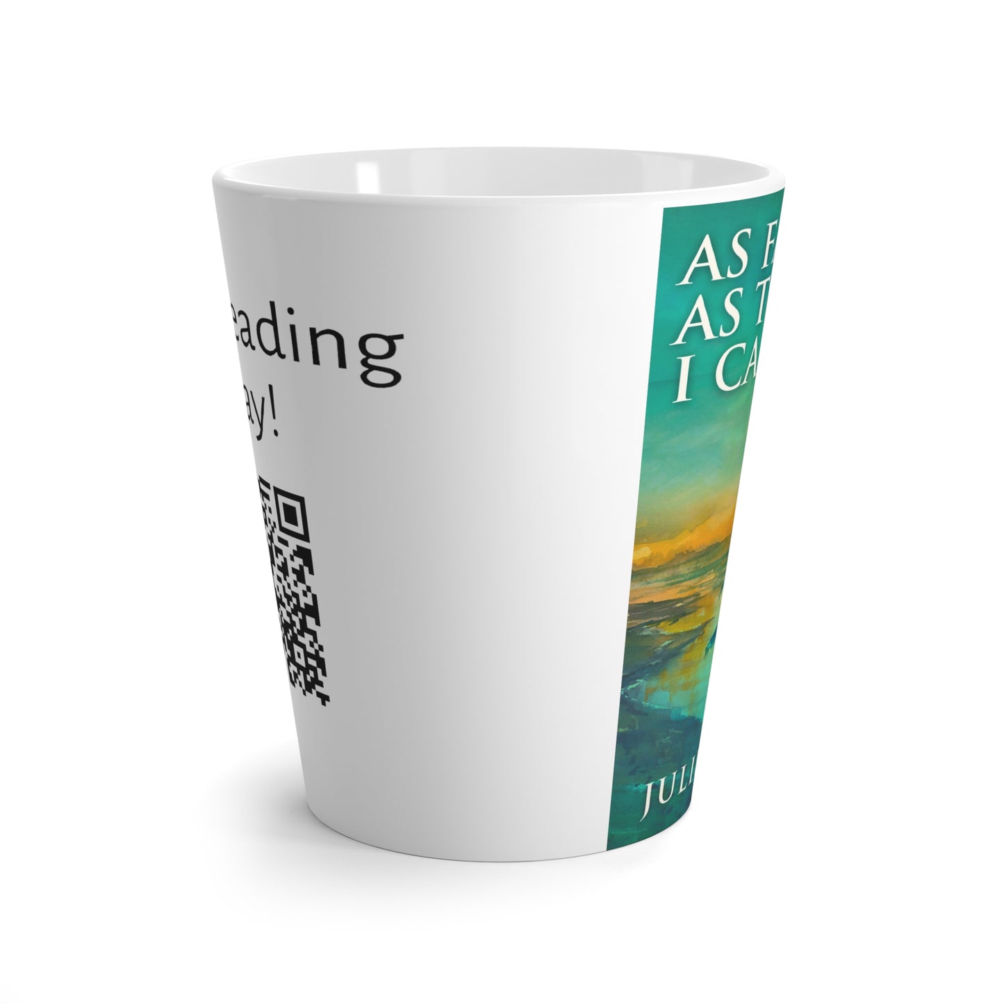 As Far As The I Can See - Latte Mug