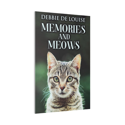 Memories And Meows - Canvas