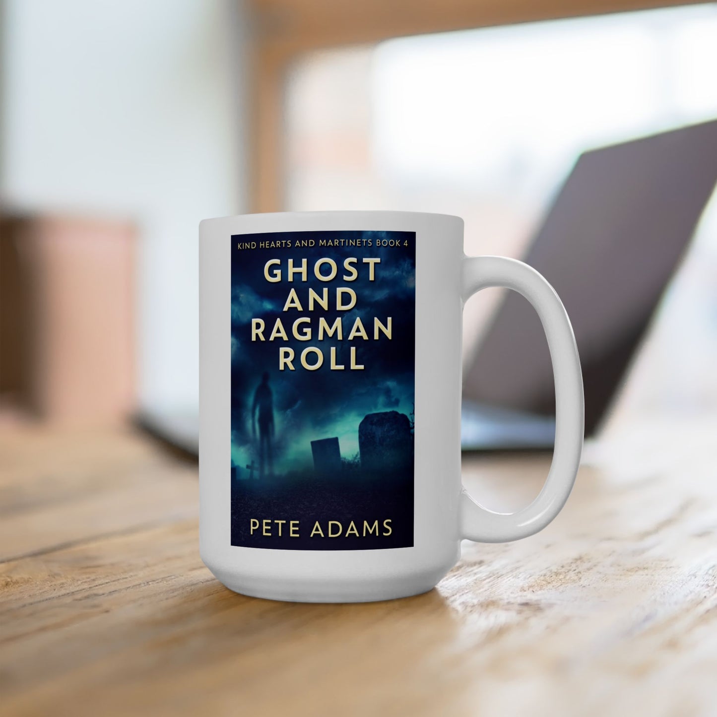 Ghost And Ragman Roll - White Coffee Mug
