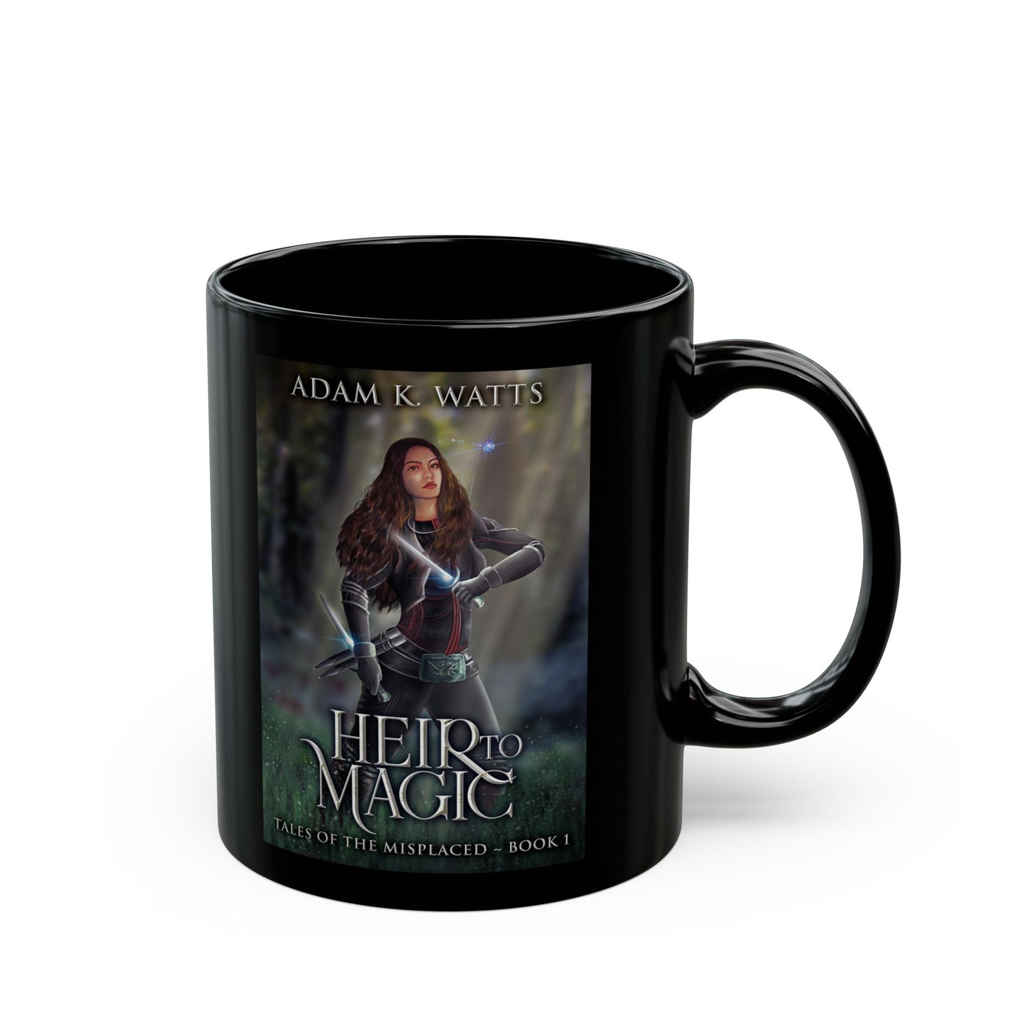Heir To Magic - Black Coffee Mug