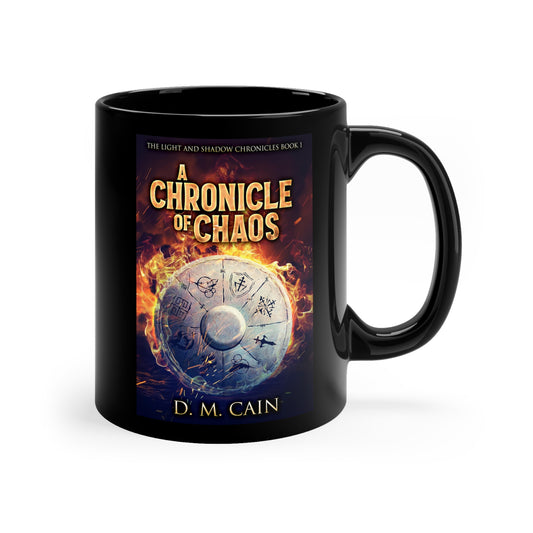 A Chronicle Of Chaos - Black Coffee Mug