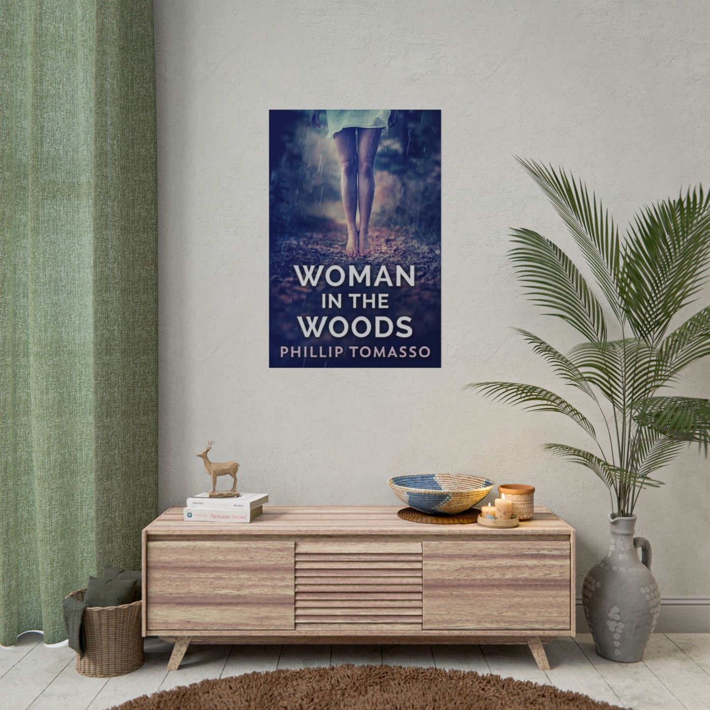 Woman in the Woods - Poster