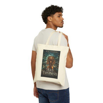 The Kalis Experiments - Cotton Canvas Tote Bag
