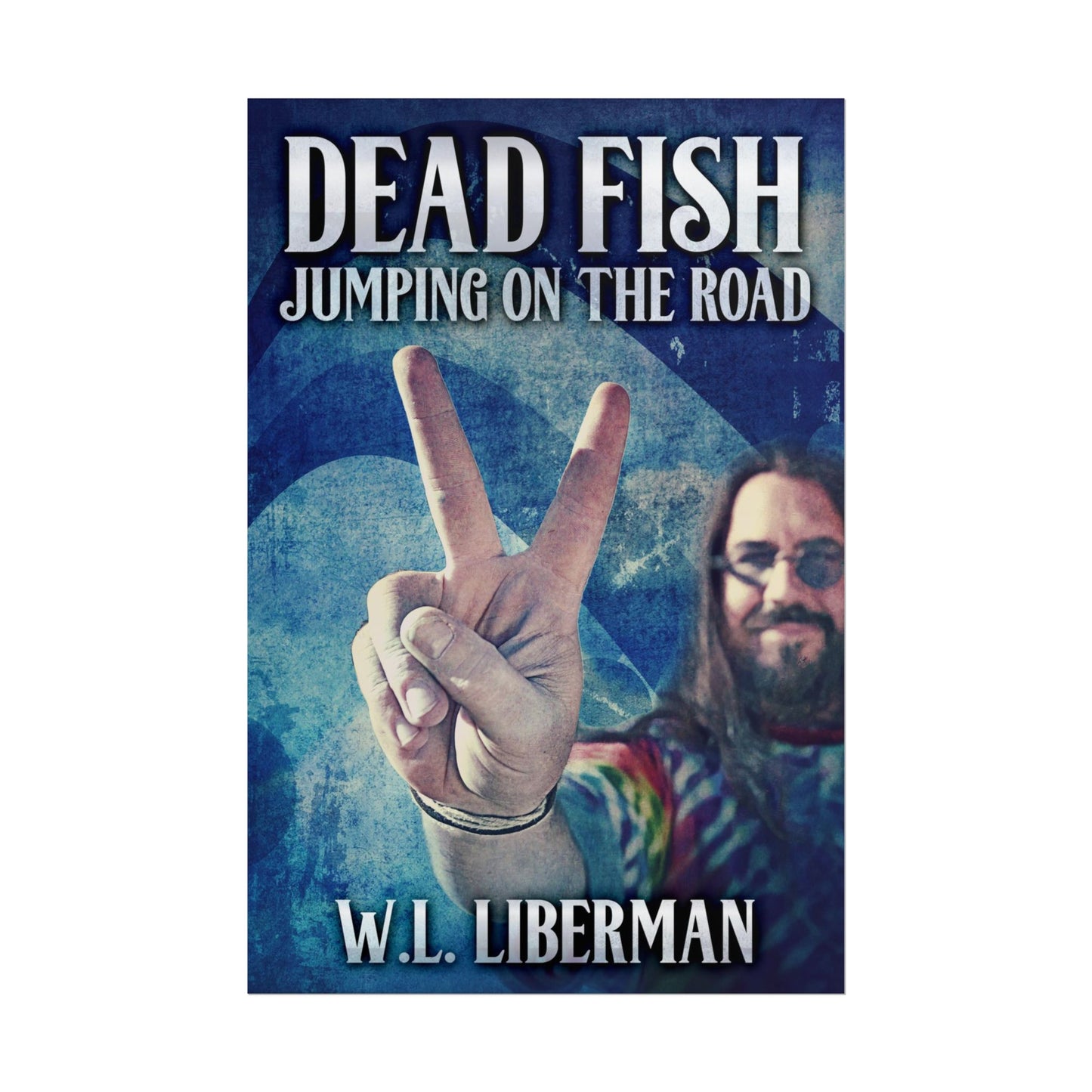 Dead Fish Jumping On The Road - Poster