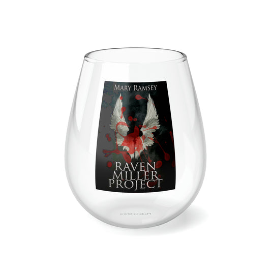 Raven Miller Project - Stemless Wine Glass, 11.75oz
