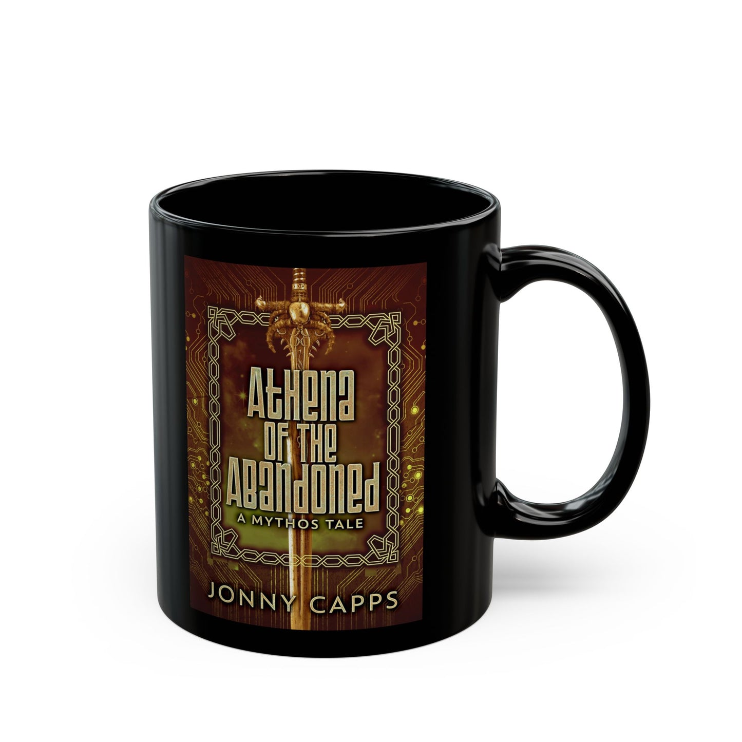 Athena - Of The Abandoned - Black Coffee Mug