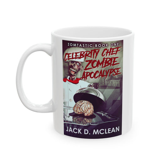 Celebrity Chef Zombie Apocalypse - White Coffee Mug