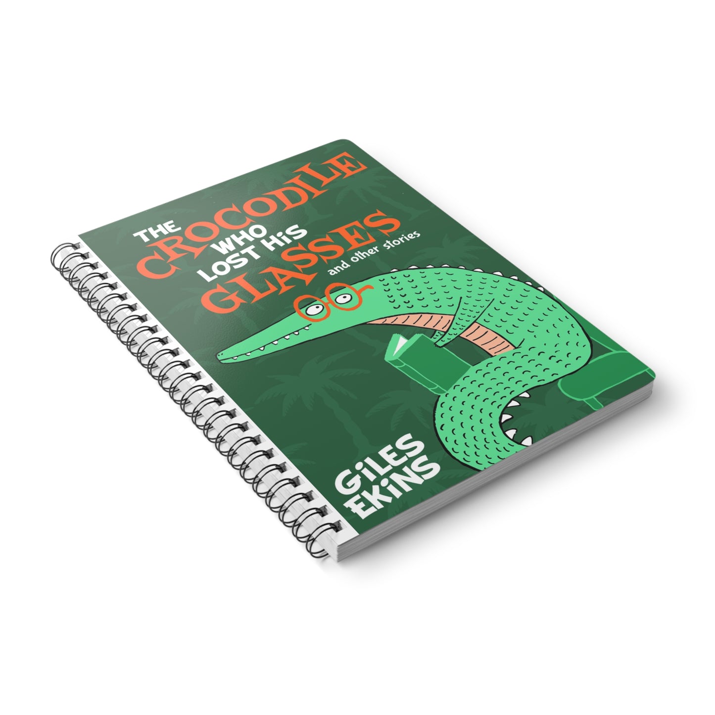 The Crocodile Who Lost His Glasses - A5 Wirebound Notebook