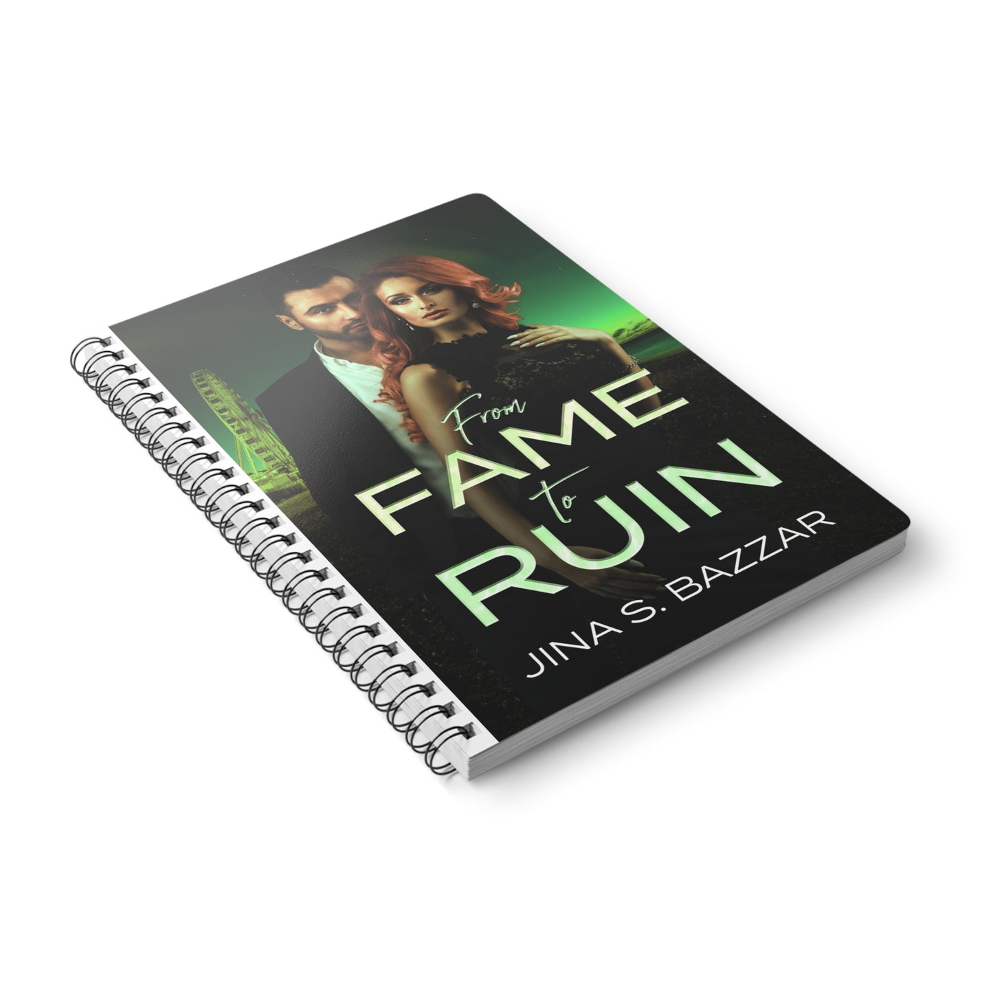 From Fame To Ruin - A5 Wirebound Notebook