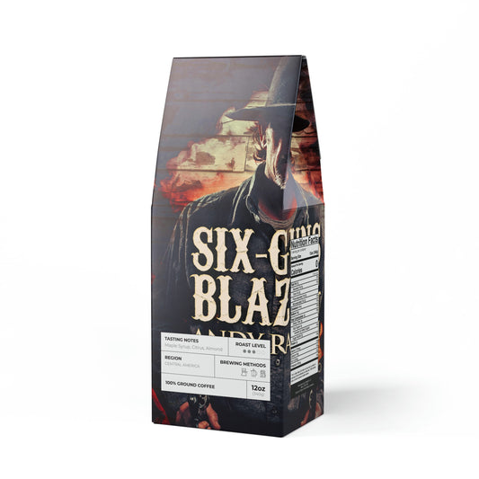 Six-Guns Blazing - Broken Top Coffee Blend (Medium Roast)