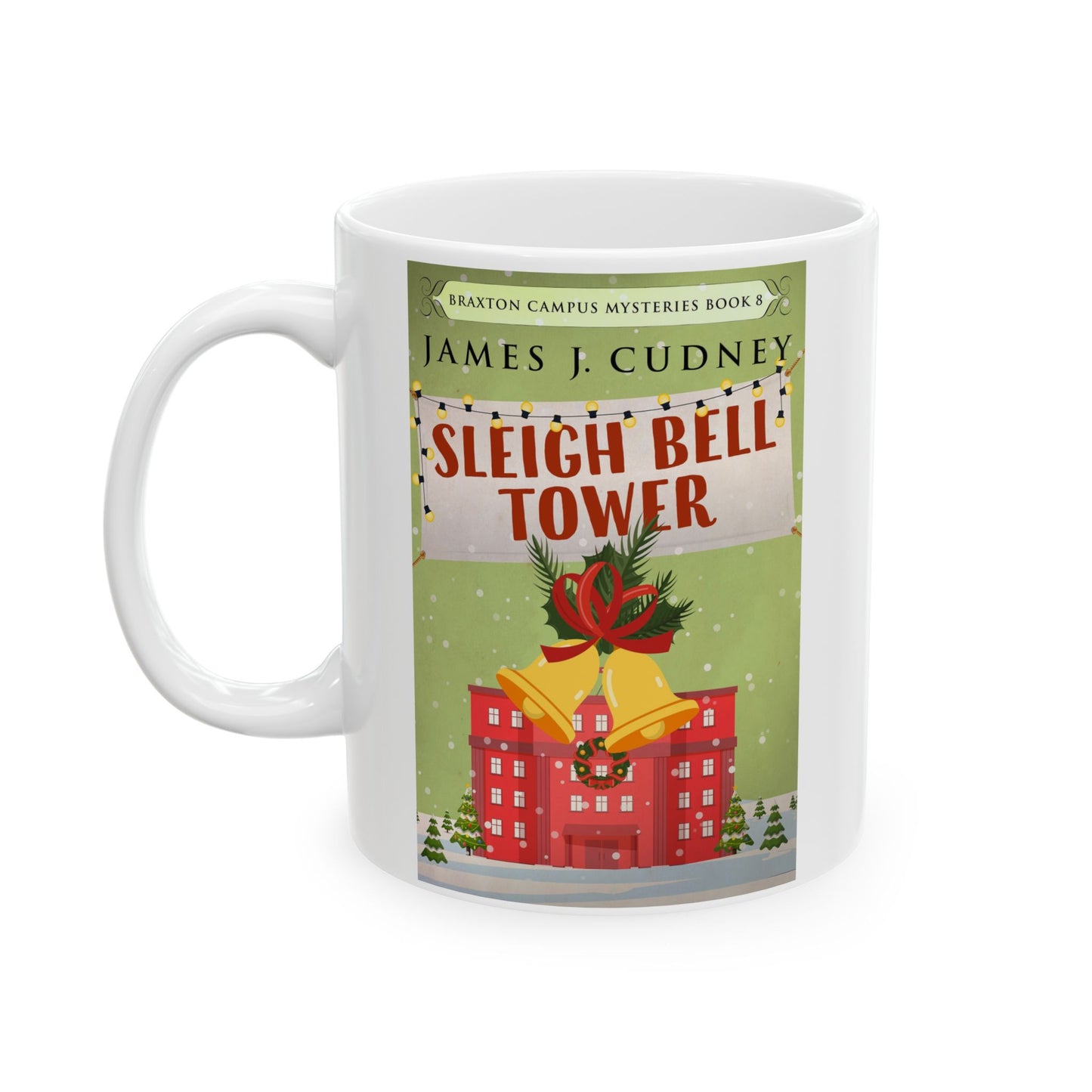 Sleigh Bell Tower - White Coffee Mug