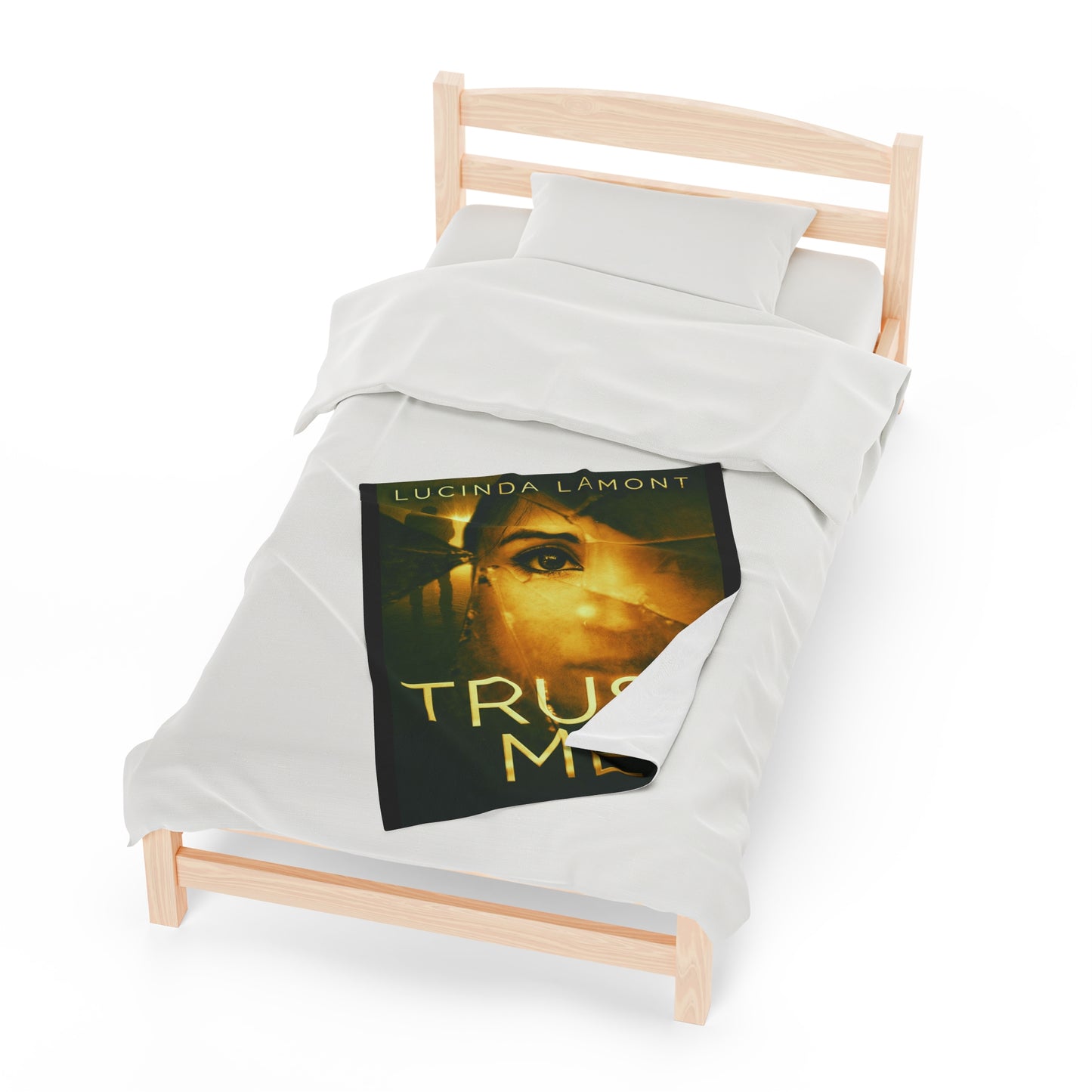 Trust Me - Velveteen Plush Blanket
