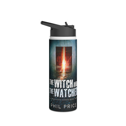 The Witch and the Watcher - Stainless Steel Water Bottle