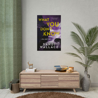 What You Don't Know - Poster