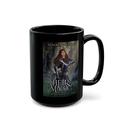 Heir To Magic - Black Coffee Mug