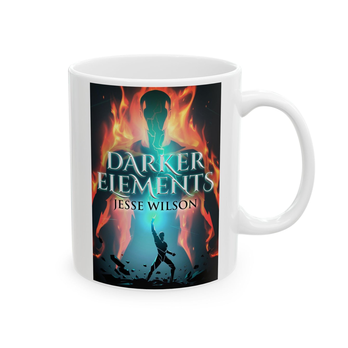 Darker Elements - White Coffee Mug