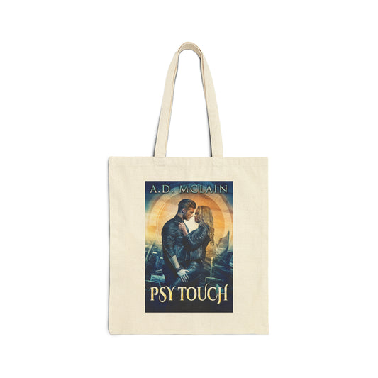 Psy Touch - Cotton Canvas Tote Bag
