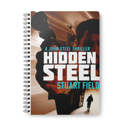 Hidden Steel - A5 Wirebound Notebook