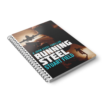 Running Steel - A5 Wirebound Notebook