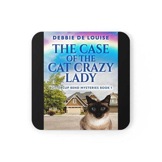 The Case Of The Cat Crazy Lady - Corkwood Coaster Set