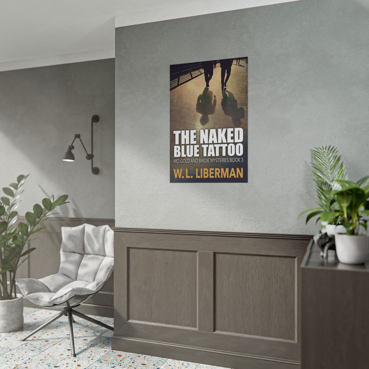 The Naked Blue Tattoo - Poster