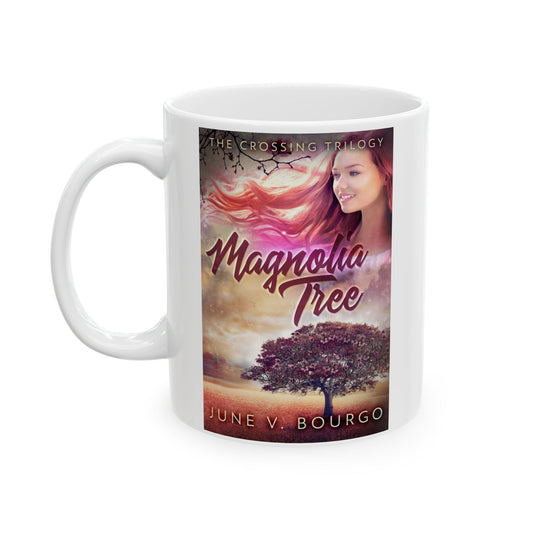 Magnolia Tree - White Coffee Mug