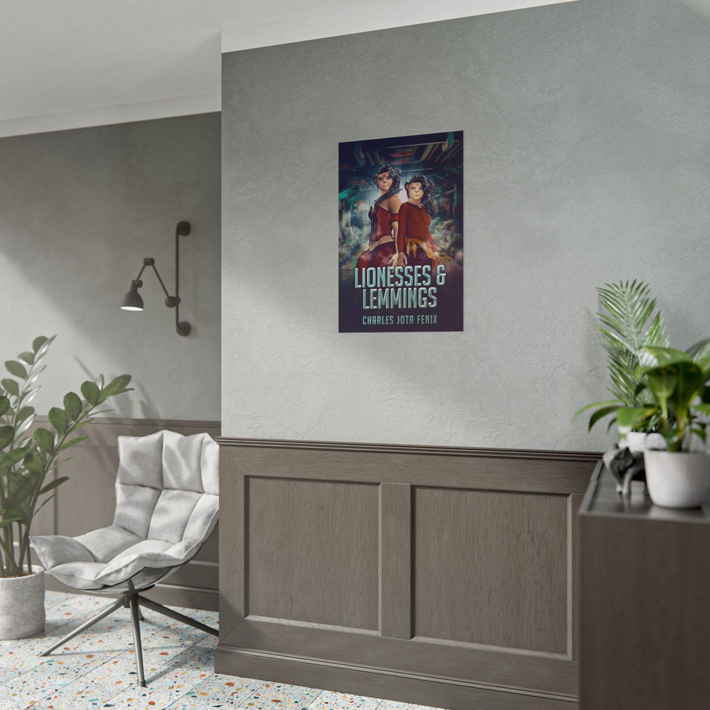 Lionesses & Lemmings - Poster