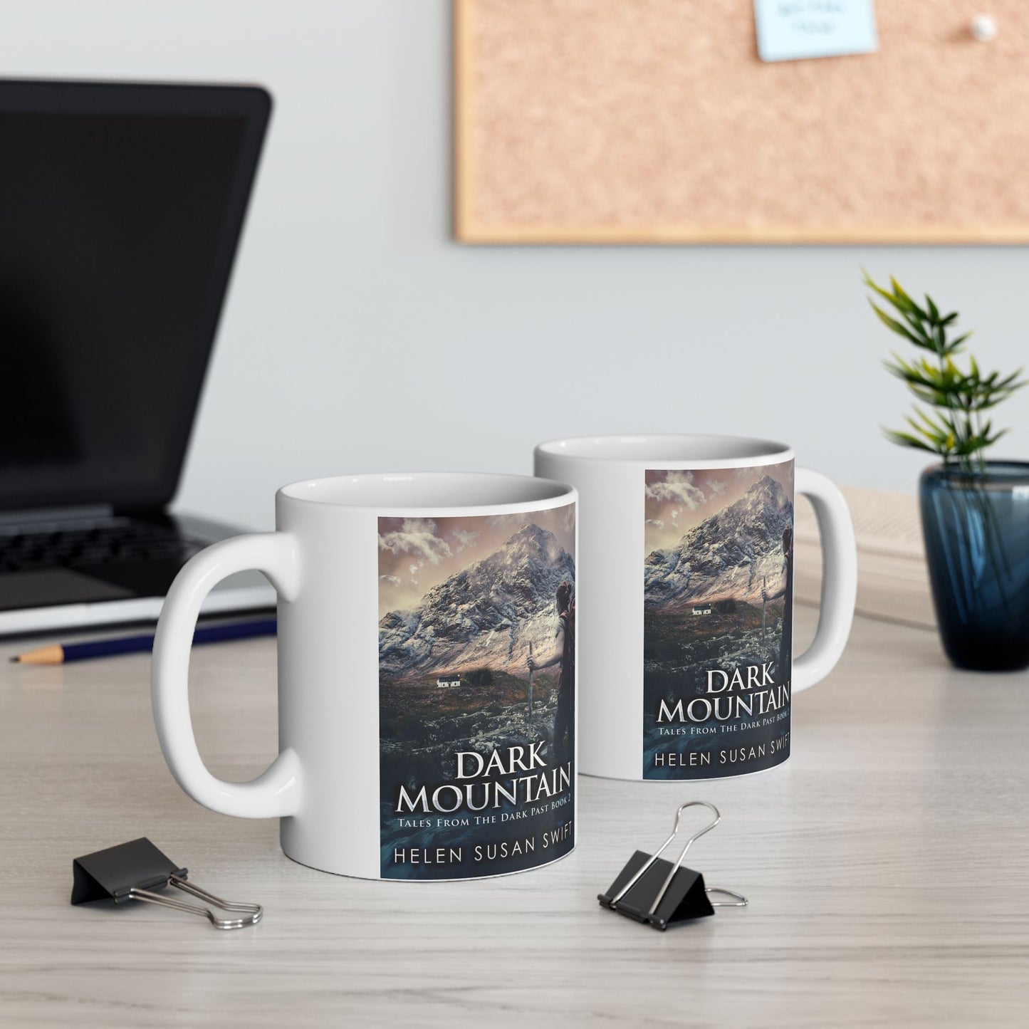 Dark Mountain - White Coffee Mug