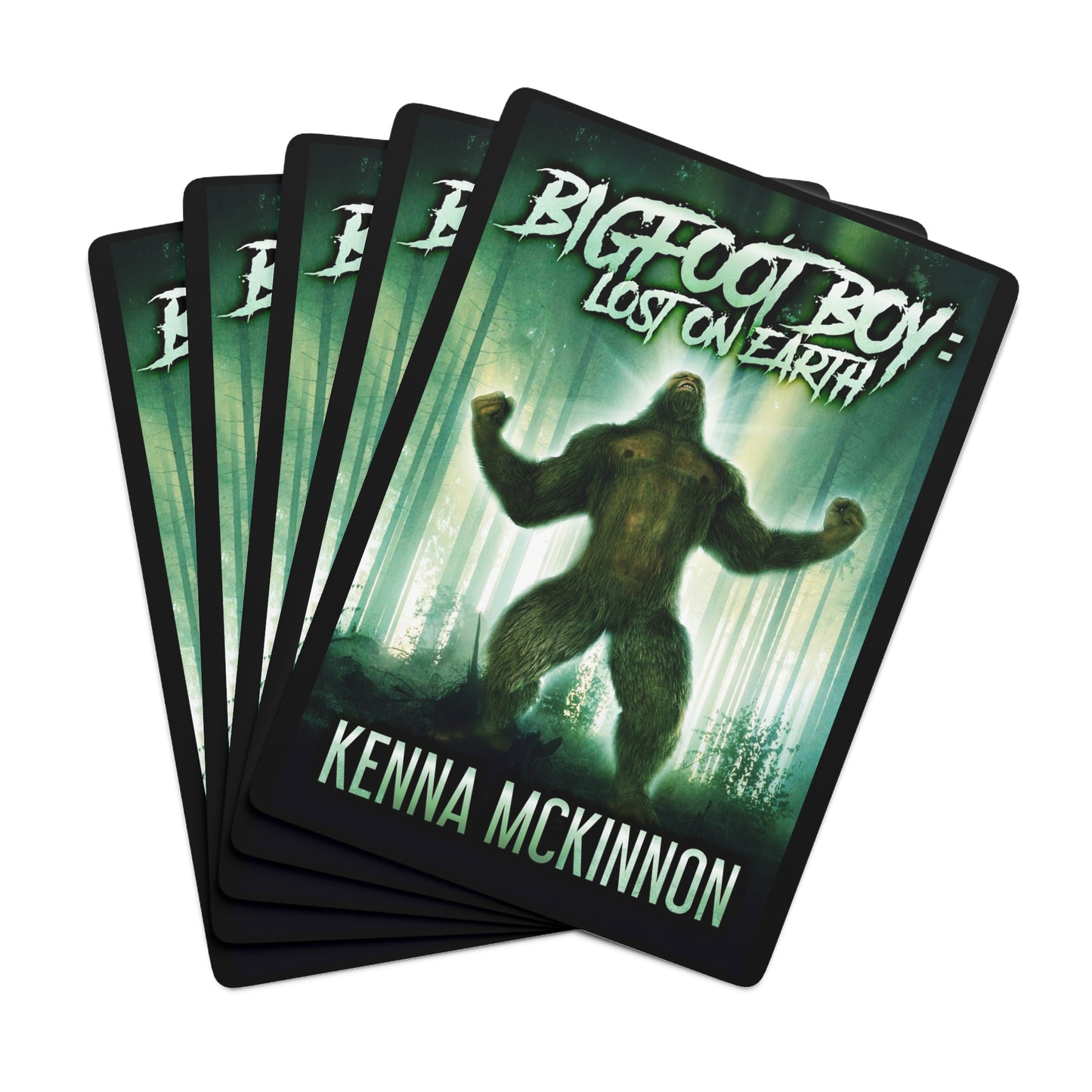 Bigfoot Boy - Poker Cards
