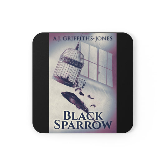 Black Sparrow - Corkwood Coaster Set