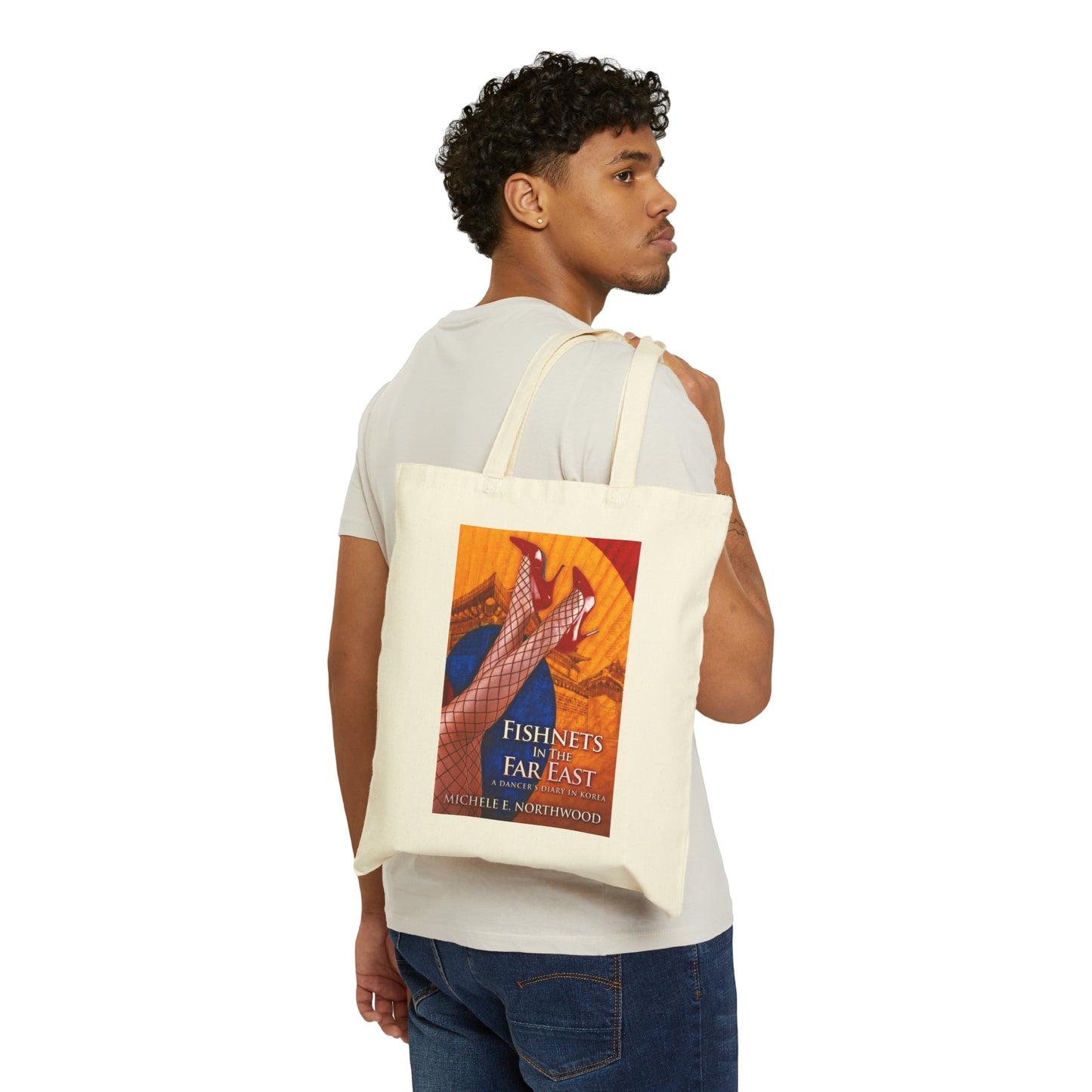 Fishnets in the Far East - Cotton Canvas Tote Bag