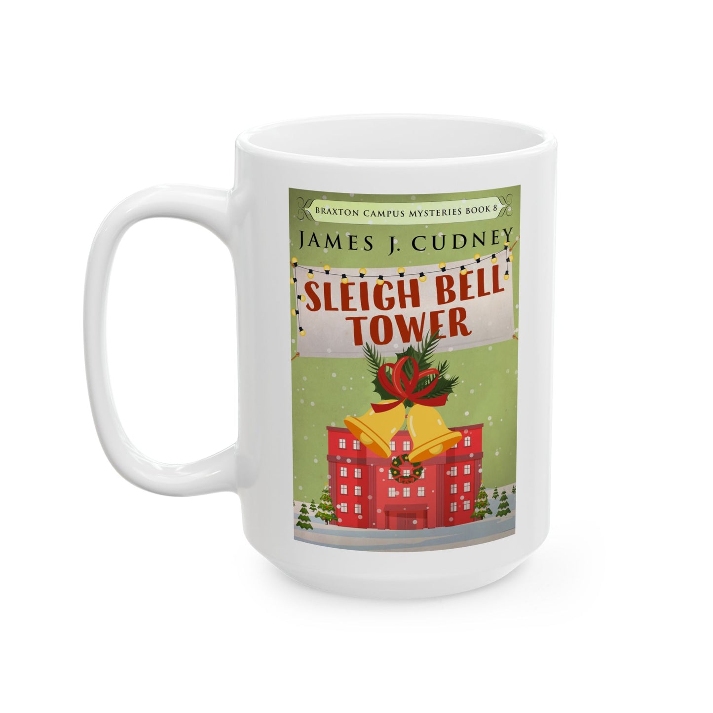Sleigh Bell Tower - White Coffee Mug