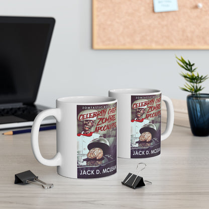 Celebrity Chef Zombie Apocalypse - White Coffee Mug
