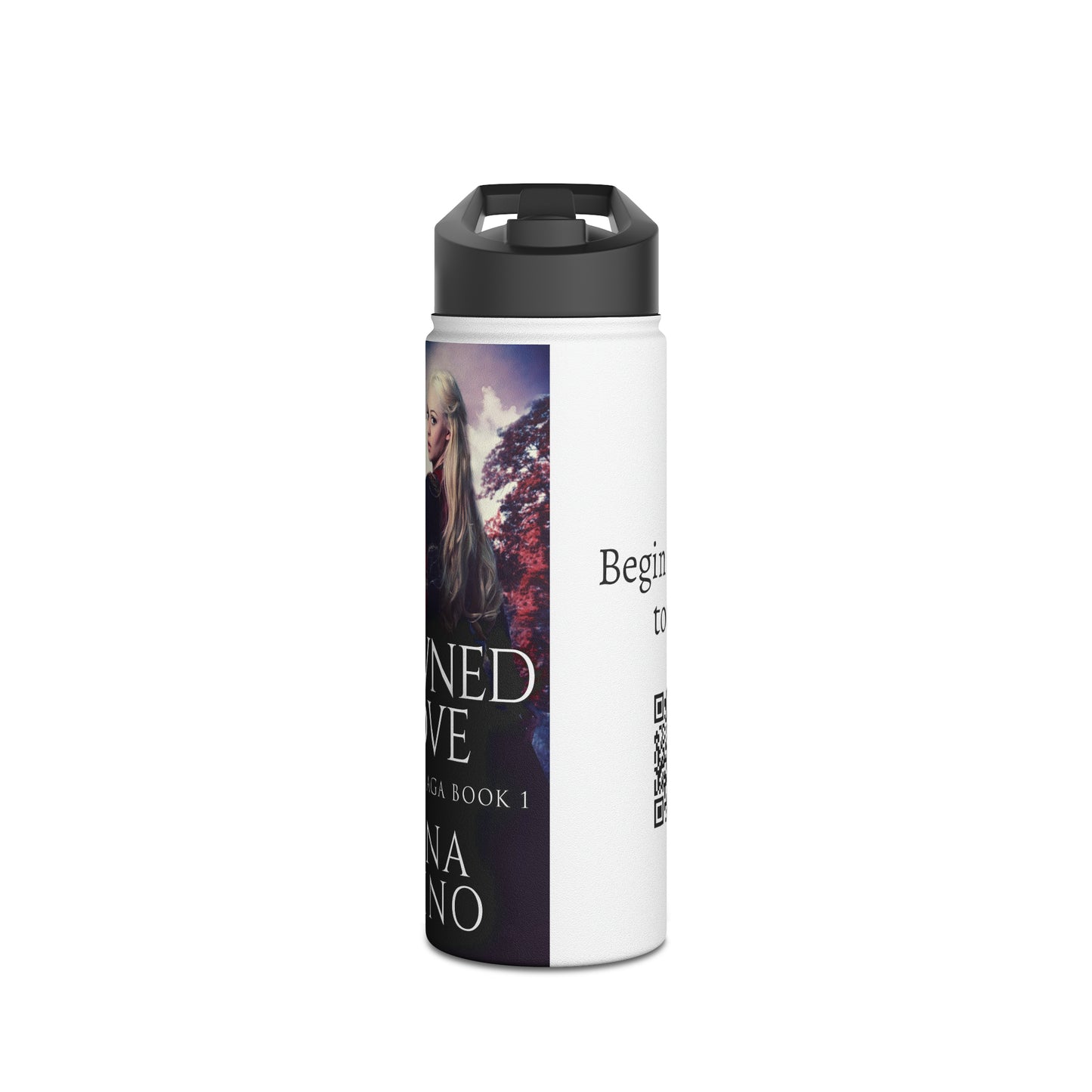 Crowned By Love - Stainless Steel Water Bottle