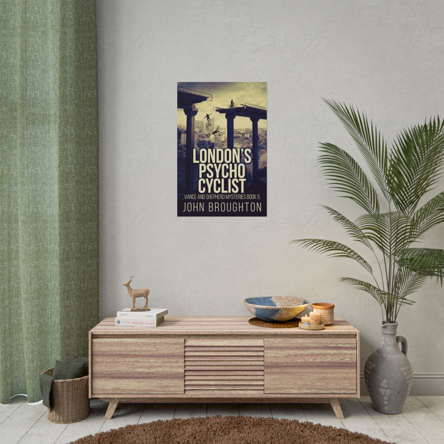 London's Psycho Cyclist - Poster