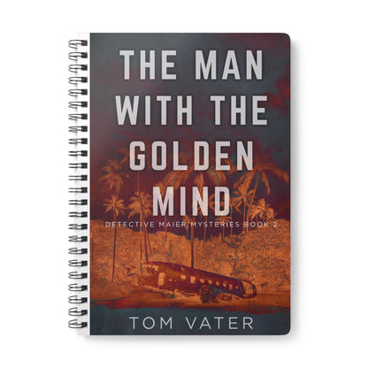 The Man With The Golden Mind - A5 Wirebound Notebook