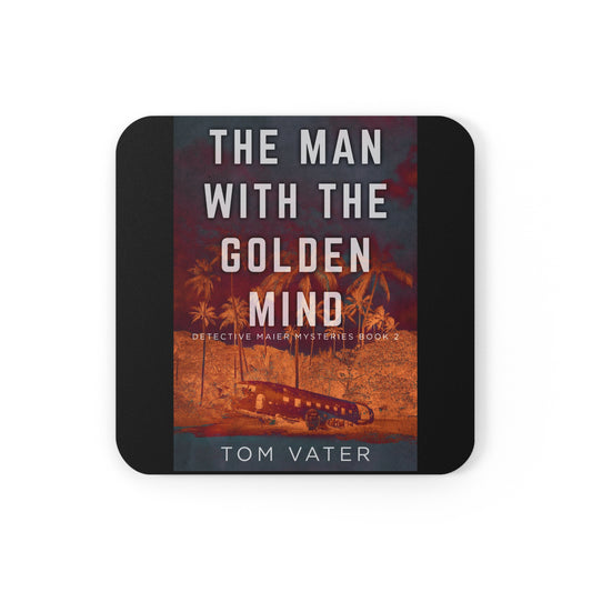 The Man With The Golden Mind - Corkwood Coaster Set
