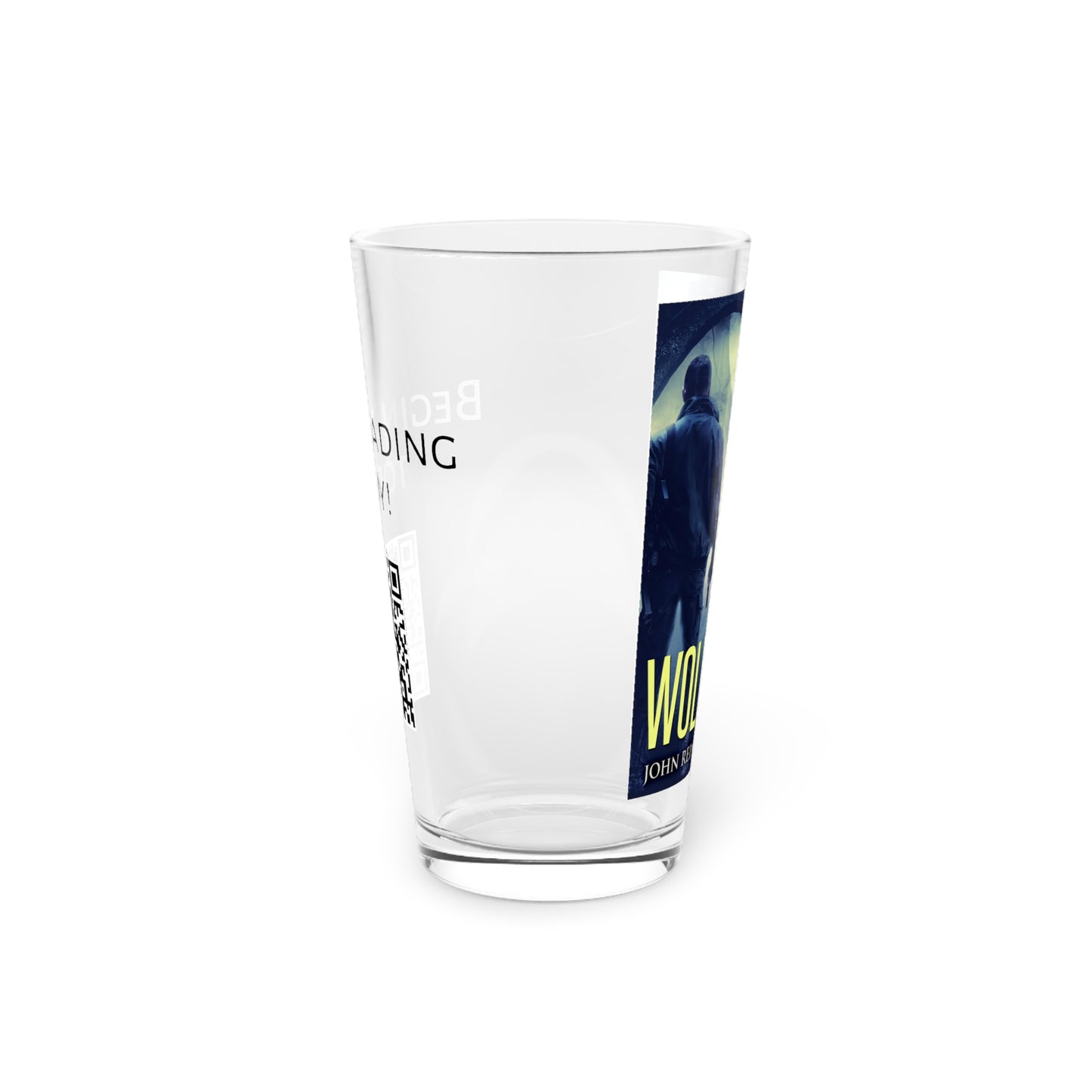 Wolf Man - Pint Glass