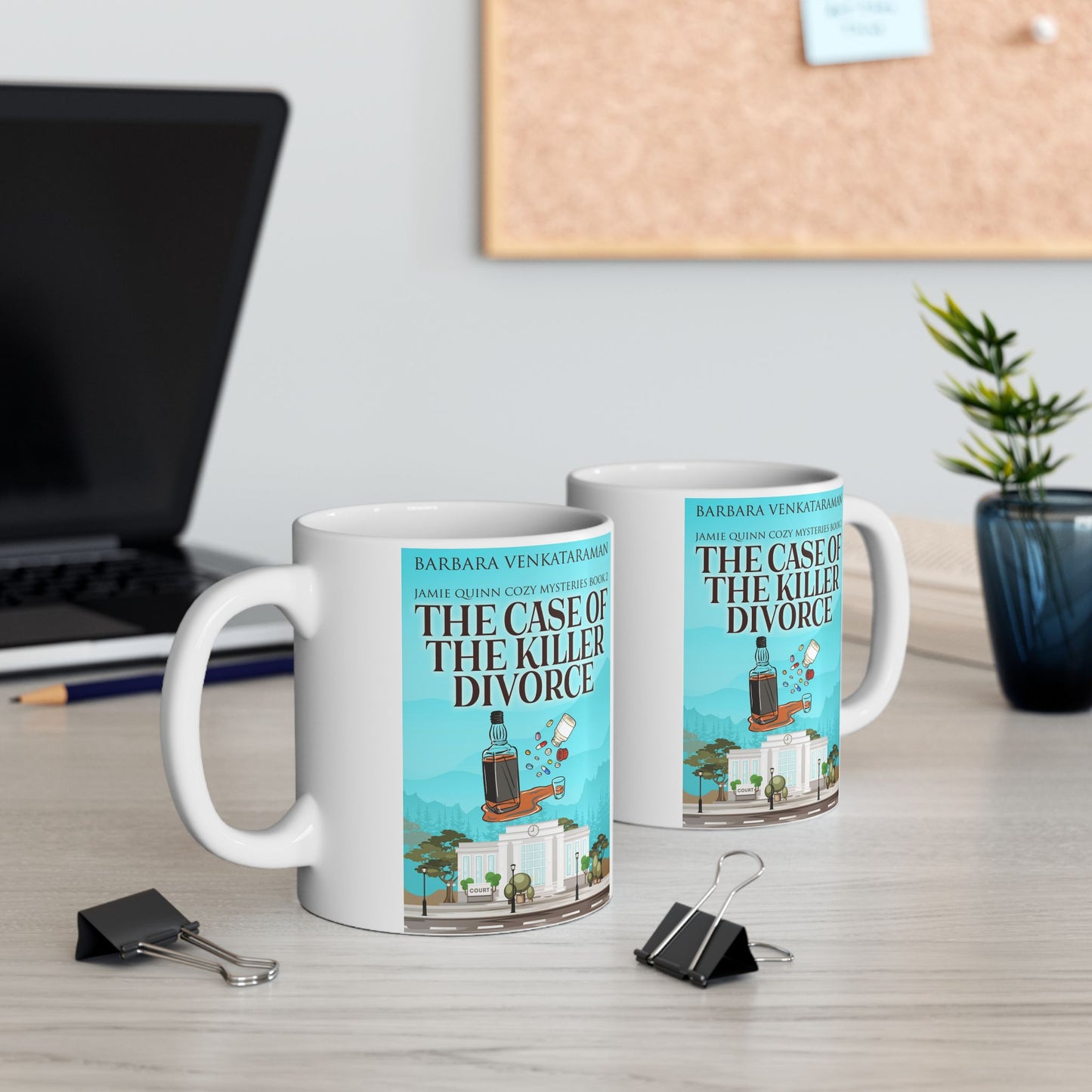 The Case Of The Killer Divorce - White Coffee Mug